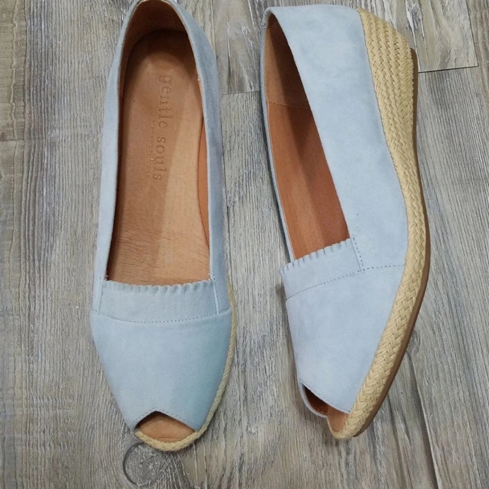 Gentle Souls Lissa Ruffled Open Toe